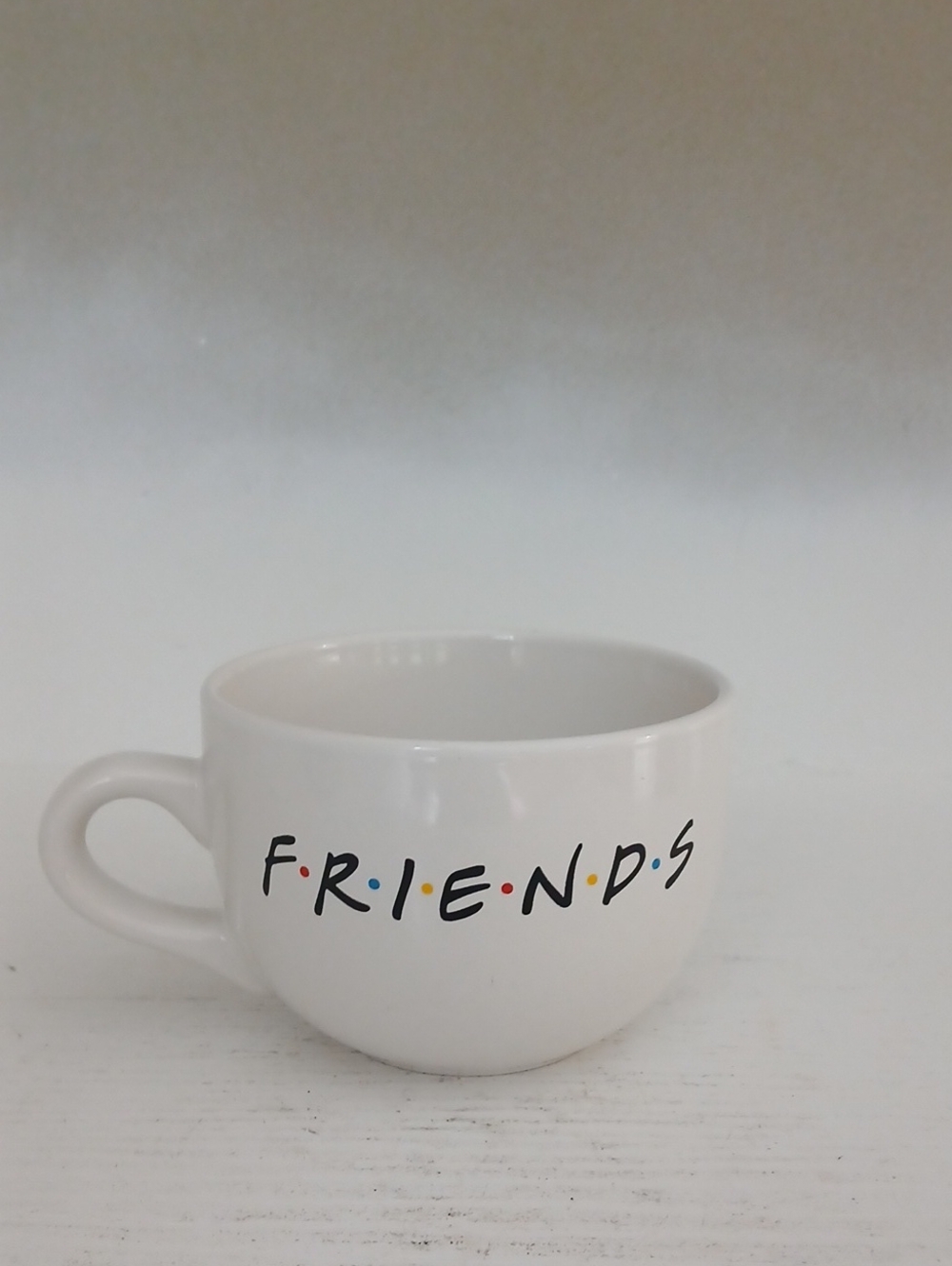 FRIENDS White Ceramic Mug